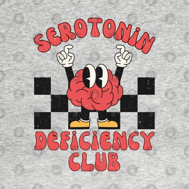 Vintage Serotonin Deficiency Club | Mental Health by WaBastian